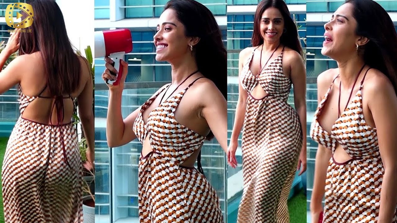 Nushrat Bharucha Flaunts Her Cleavage In Very HOt Deep Neck Outfit | IndianCinema Live