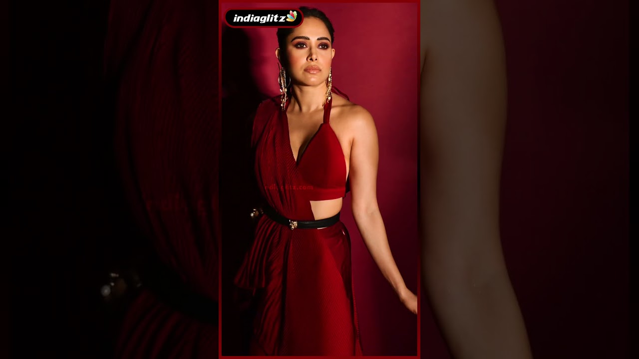 Nushrat Bharucha Looks Stunning In Bold Red Dress #nushratbharucha #shorts