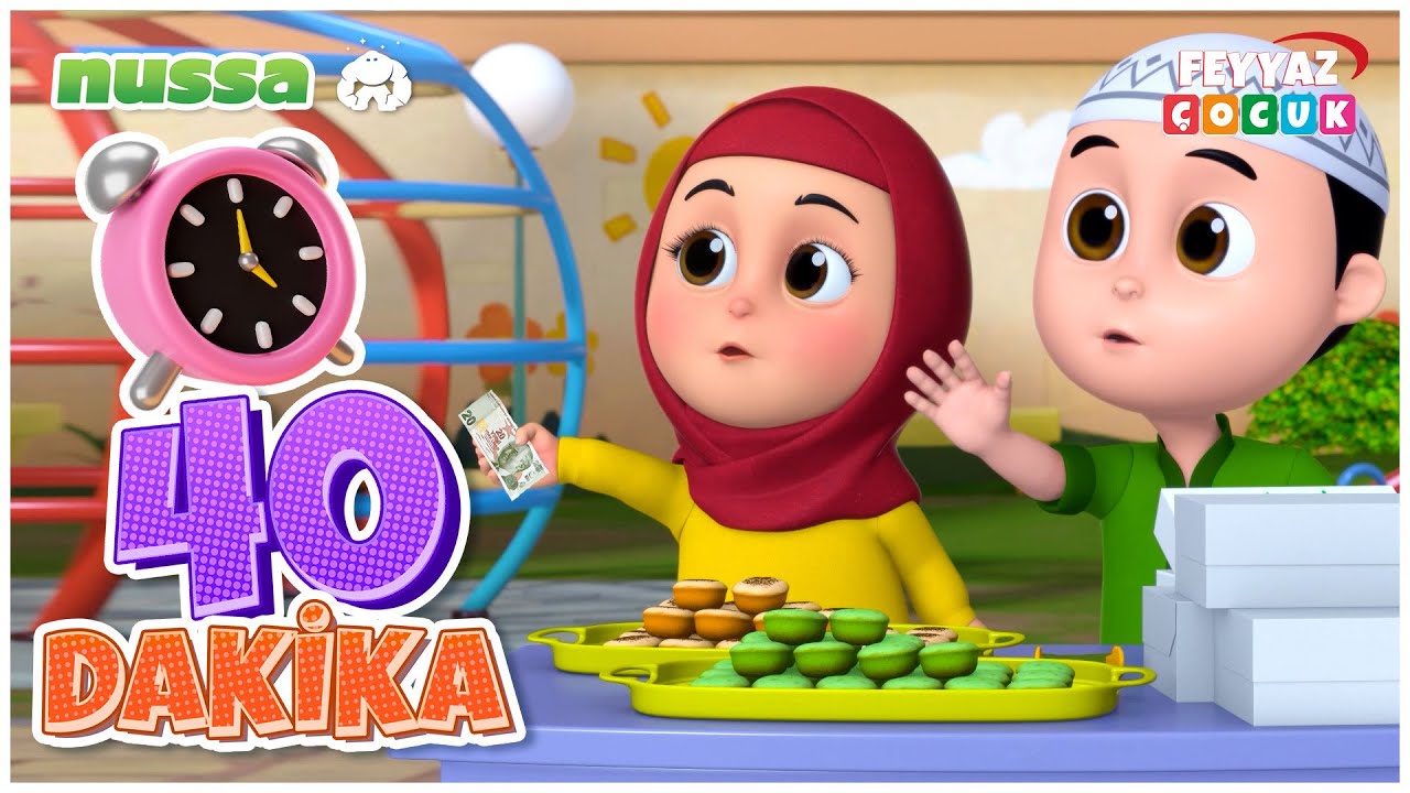 Nussa ve Rarra Türkçe Çizgi Filmi - 40 Dakika