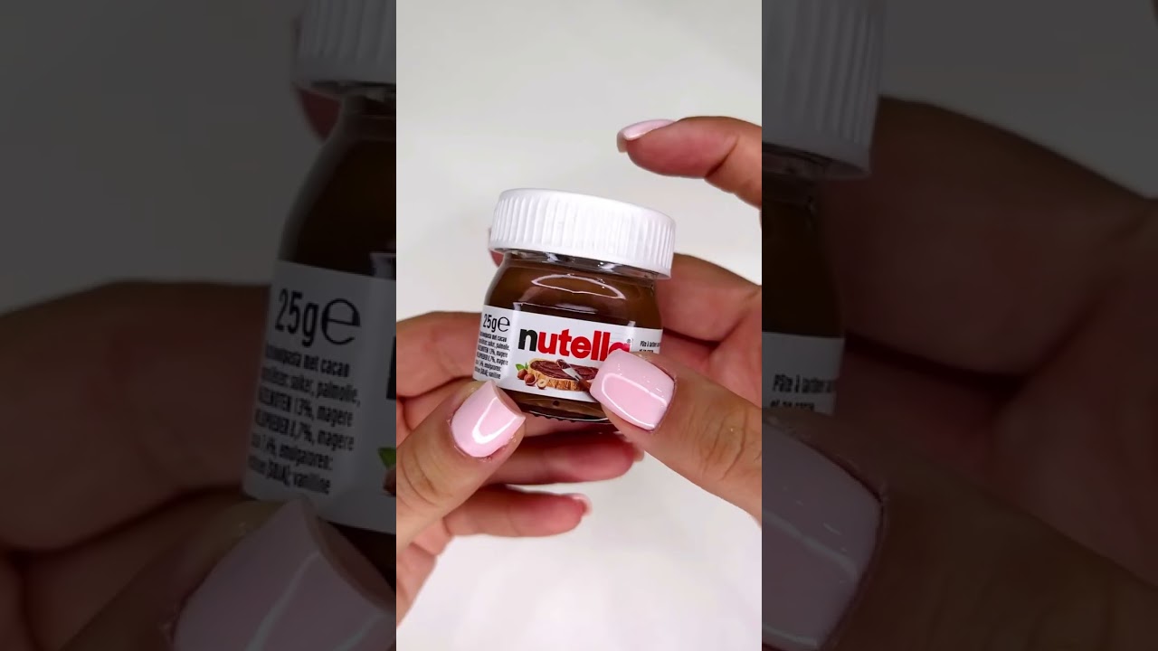 Nutella ASMR 🍫 #shorts #satisfying