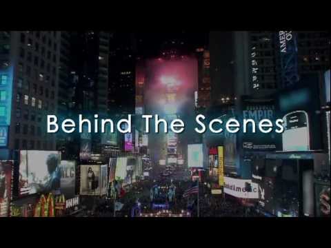 NY Times Square Countdown 2012 - TOSHIBA VISION behind the scenes