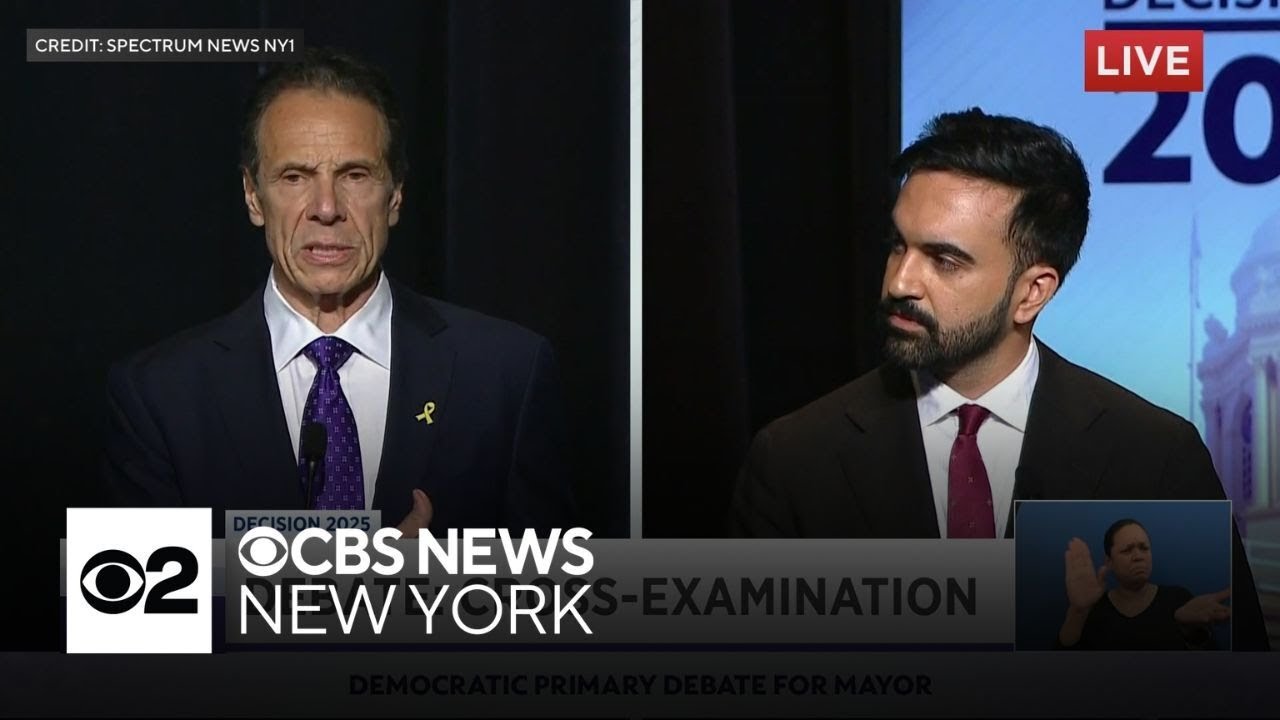 NYC Democratic mayoral candidates again focus shots on Cuomo in final debate