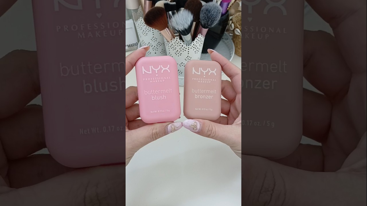Nyx buttermelt blush & bronzer ✨️🩷 @nyxcosmetics  #kosmetika #nyxcosmetics #blush #bronzer #beauty