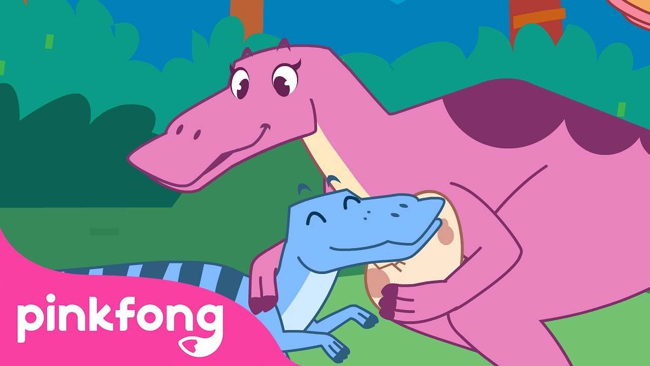 O Amor da Mamãe Maiassaura | História Musical de Dinossauros | Pinkfong! Canções para Criança