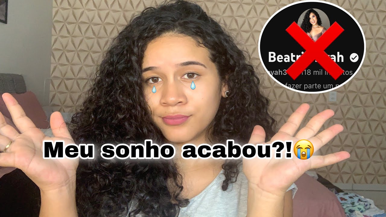 O CANAL ACABOU! 😭