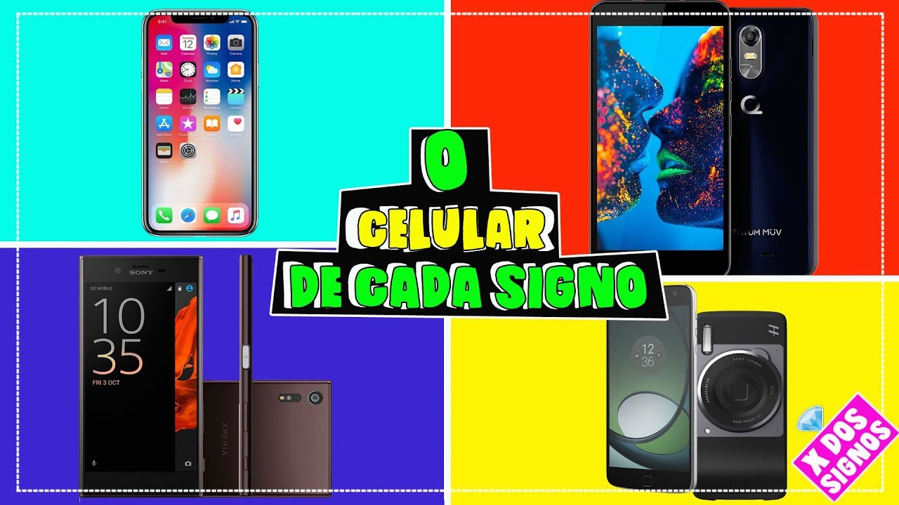 O CELULAR SMARTPHONE DE CADA SIGNO | X Dos Signos
