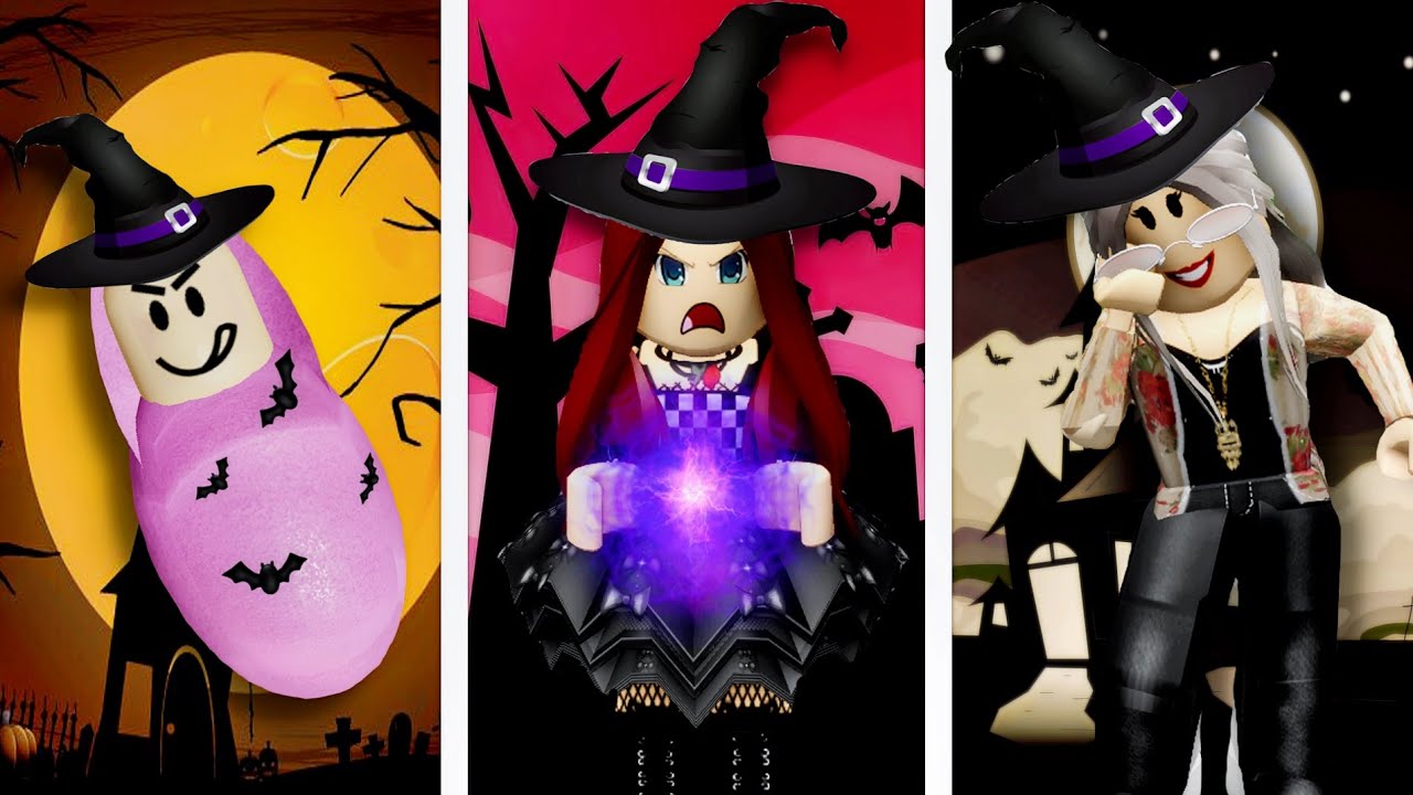 O CICLO DE VIDA DE UMA BRUXA | Roblox Brookhaven 🏡Rp Historinhas