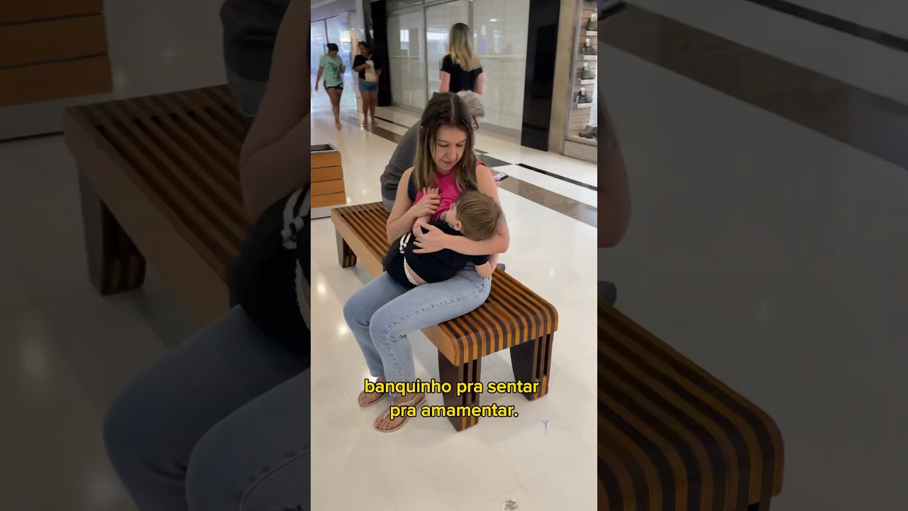 🤱O DESAFIO DE AMAMENTAR EM PÚBLICO - PARTE 2  #shorts #amamentarempublico #amamentação #bebe
