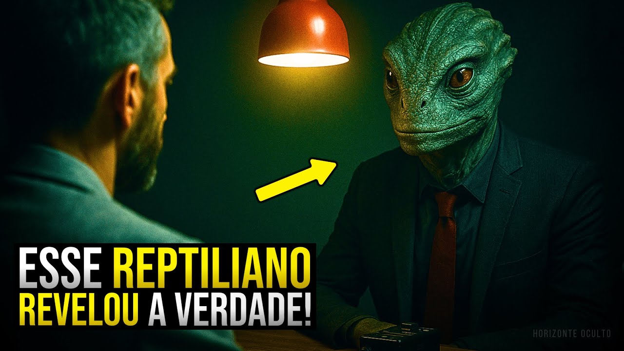 O DIA EM QUE UM REPTILIANO REVELOU A VERDADE SOBRE A HUMANIDADE! – RELATOS DE TERROR | EP. 186