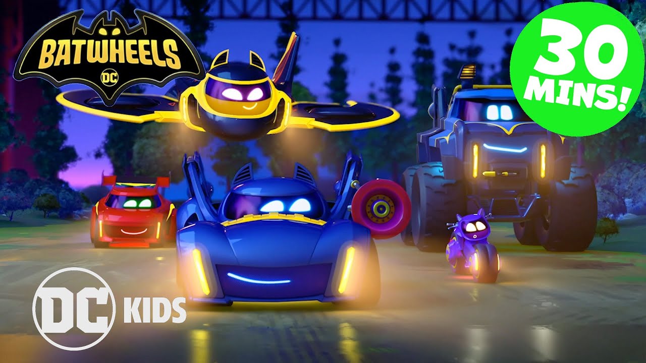 O ESPÍRITO DE EQUIPE dos Batwheels! | Batwheels em Português 🇧🇷 | @DCKidsBrasil