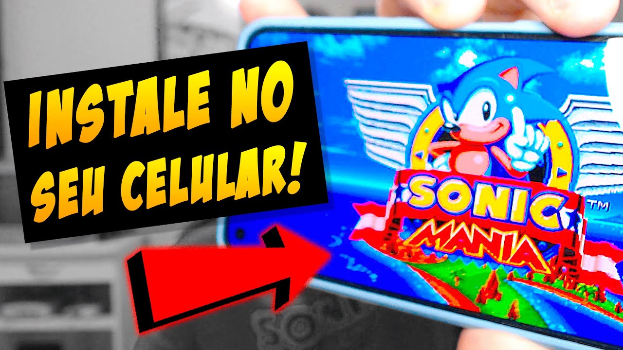 O melhor jogo de SONIC no ANDROID! Instale Sonic Mania no seu celular HOJE MESMO!