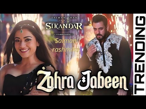 O Meri Zohra Jabeen (4K Video) Salman Khan, Rashmika Mandanna | Pritam | Sikandar Song | Jashn e Eid