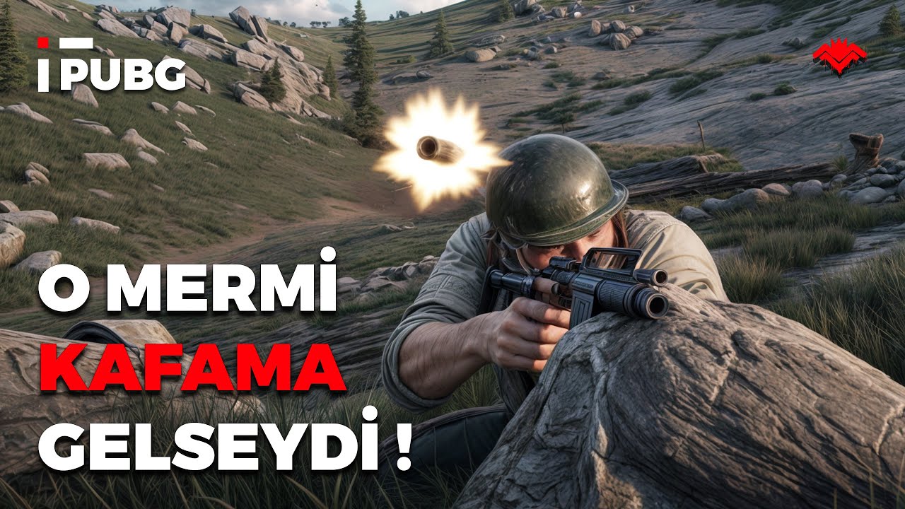 O MERMİ İYİ Kİ KAFAMA GELMEDİ! - #PUBG #SOLO
