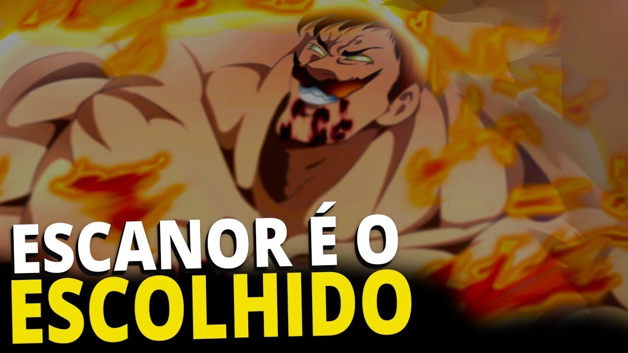 O MOTIVO PARA ESCANOR TER O PODER DE UM ARCANJO - NANATSU NO TAIZAI  - ANISHOUNEN