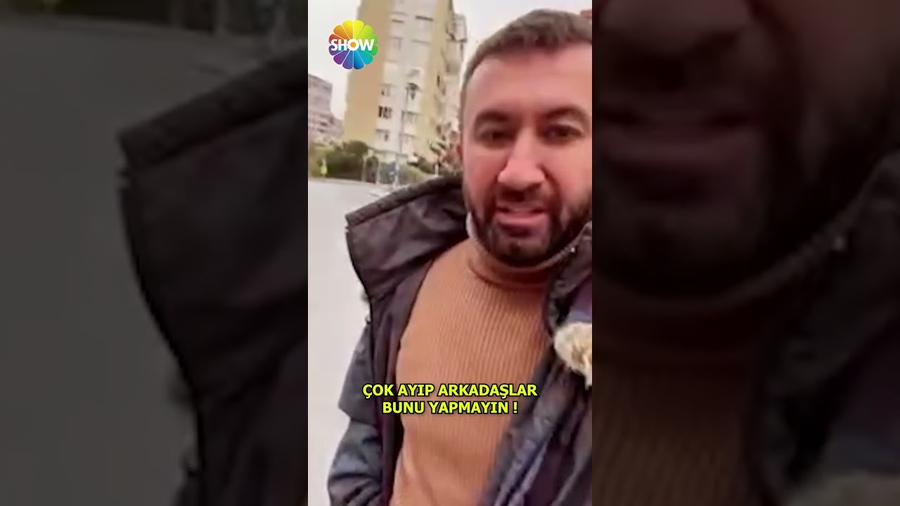 O …çocuğun jantlara bak dediler show habere ‘çıktık