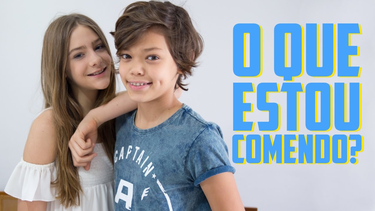 O QUE ESTOU COMENDO? ft. Valentina Schulz - Pedro Henrique