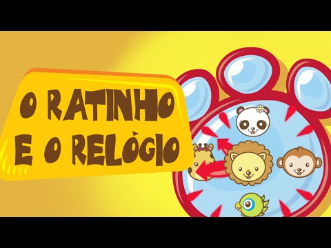 O Ratinho e o Relógio (aprender as horas) - Música Infantil Educativa - Animazoo
