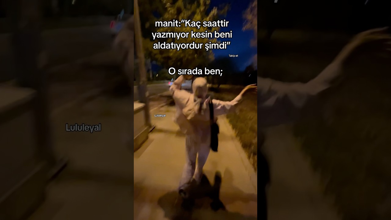 O sırada ben