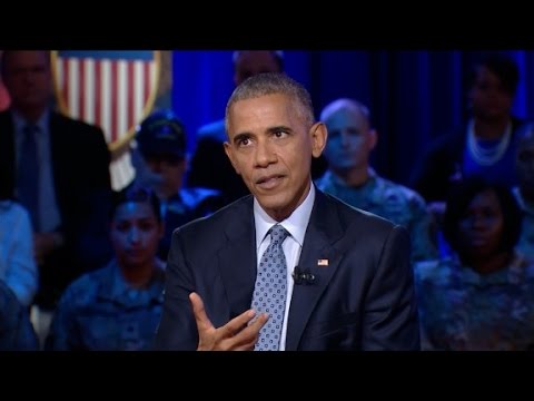 Obama discusses Kaepernick's anthem protest
