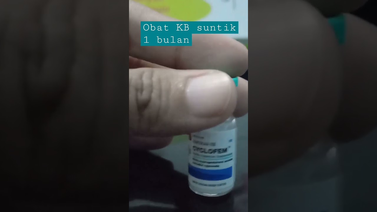Obat KB suntik 1 bulan cyclofem #shorts #fyp #kbsuntik #kbhormonal #kb1bulan #kontrasepsi #alkon