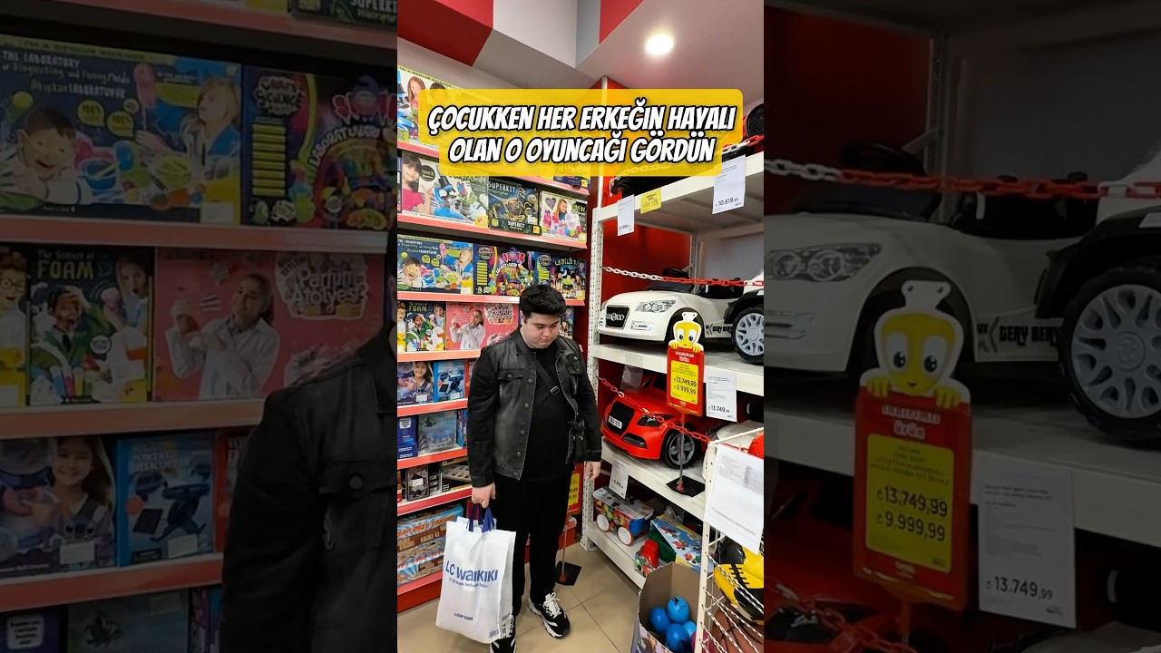 Çocukken Her Erkeğin Hayali Olan O Oyuncak Araba  #ÜcretsizReklam