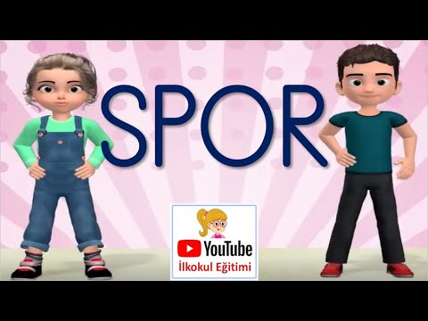 ÇOCUKLAR İÇİN GÜNLÜK SPOR HAREKETLERİ 3 (3D VE ANİMASYON)