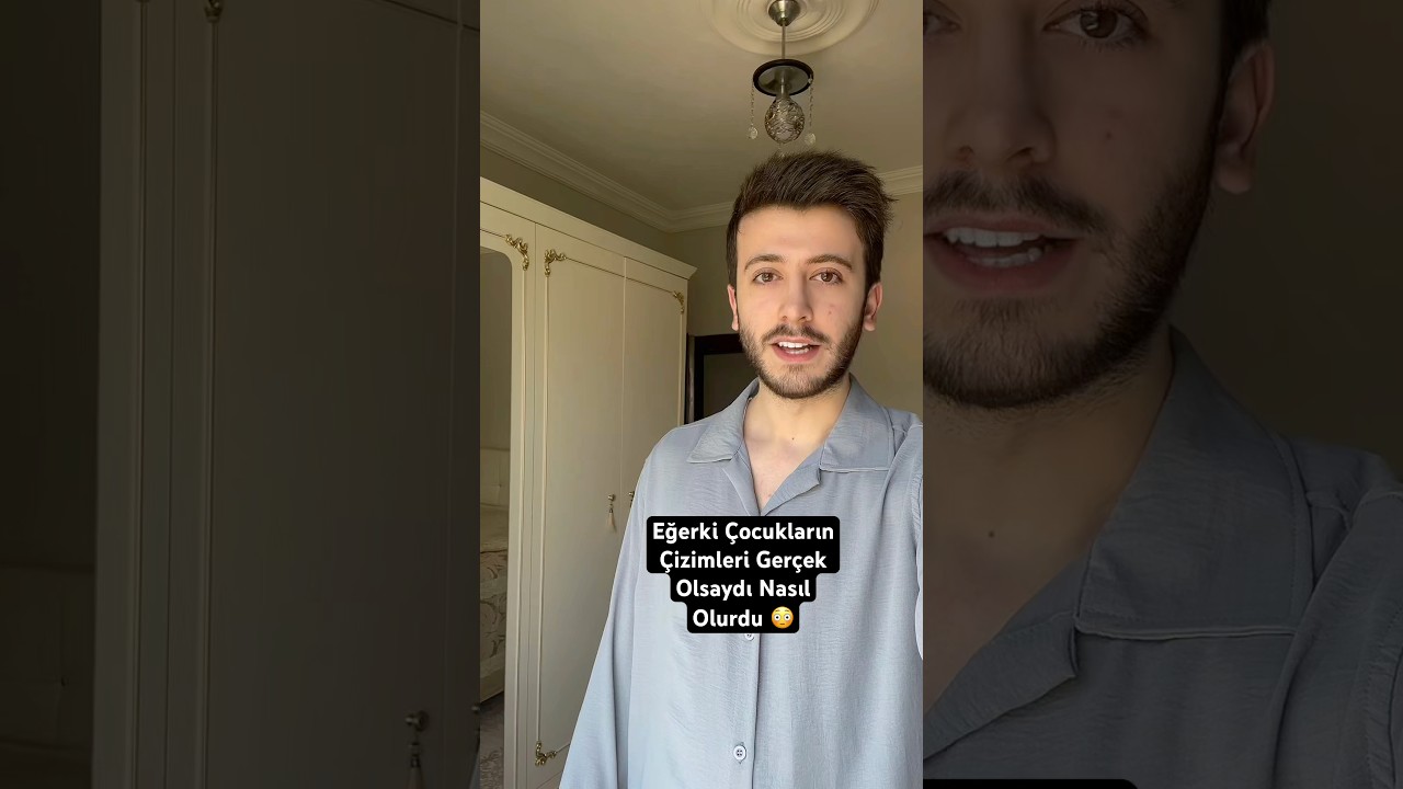 Çocukların çizimleri gerçek olsaydı nasıl olurdu