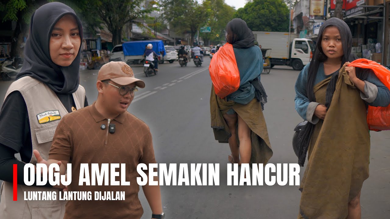 ODGJ AMEL MAKIN 5ȄKS!😂‼️KABUR DARI YAYASAN, SEKARANG TAMBAH MENG𝓔NASKAN DIJALANAN⁉️