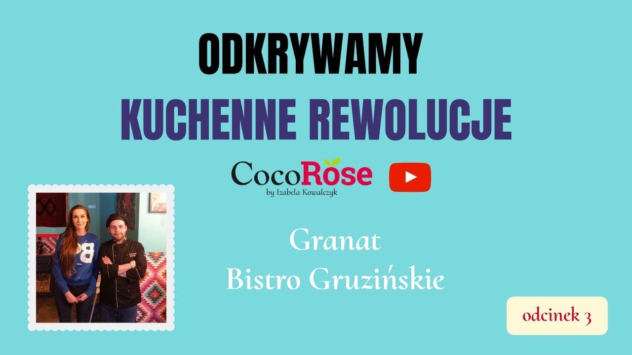 ⭐️ODKRYWAMY KUCHENNE REWOLUCJE MAGDY GESSLER⭐️ Granat - bistro gruzińskie - Warszawa odc. 3