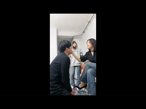 Office friends playing slapping game together | Telegram ID - @kinkcinema | #slap #faceslap