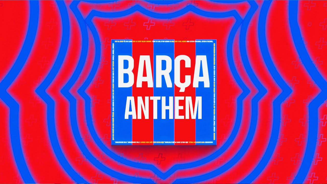OFFICIAL FC BARCELONA ANTHEM | Cant del Barça 🔵🔴🎤 🎵🎵
