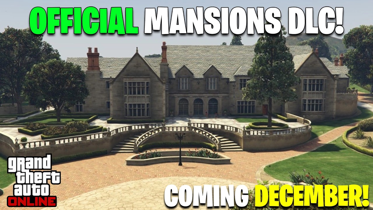 OFFICIAL NEWS: Mansions Are Coming to GTA Online in 2025!