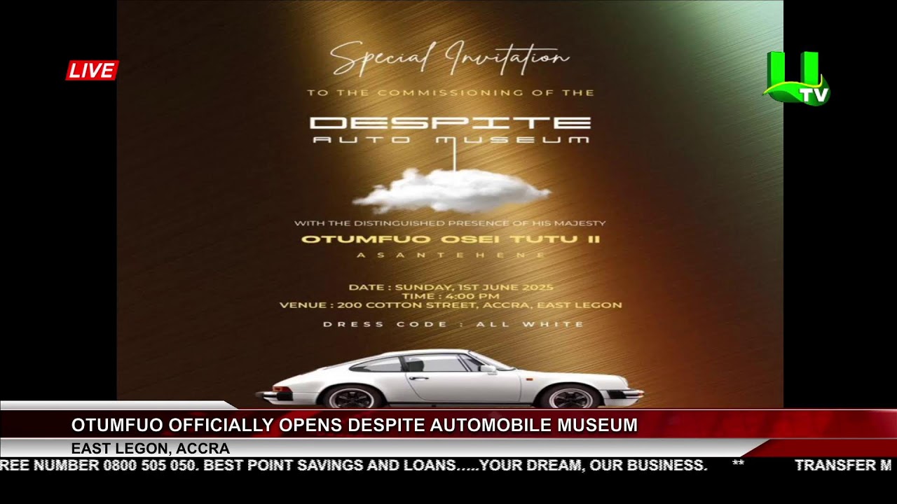 OFFICIAL OPENING OF  DESPITE AUTOMOBILE MUSEUM  01/06/25
