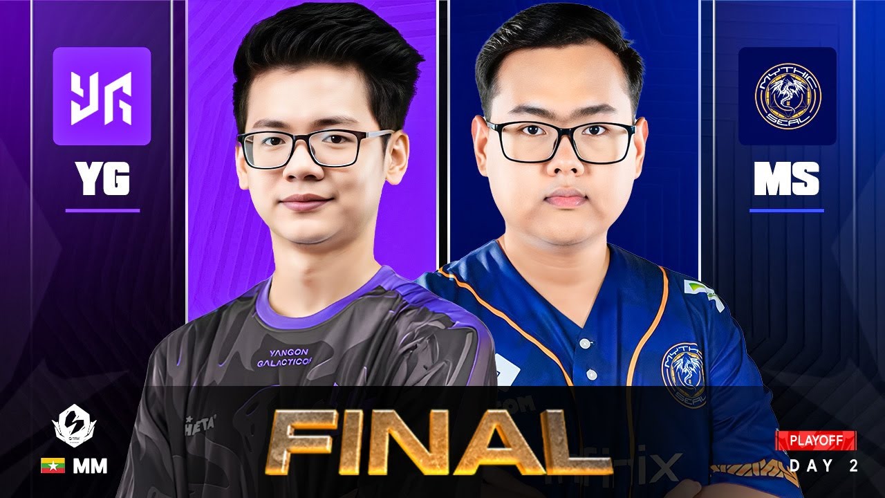 [Official Restream] Mythic Seal vs YG (Bo7) MSL  PlayOff[GRAND FINAL]🇲🇲