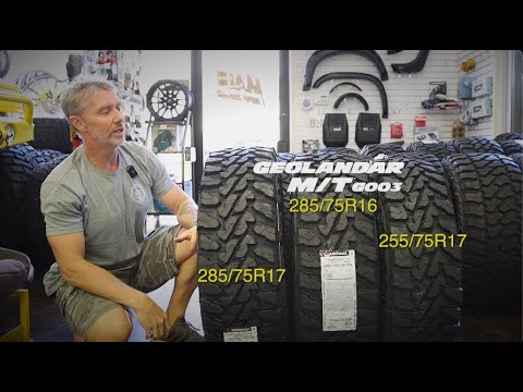 Off-Road Tire Size Comp: 255 vs 285 vs 295 vs 315 vs 37