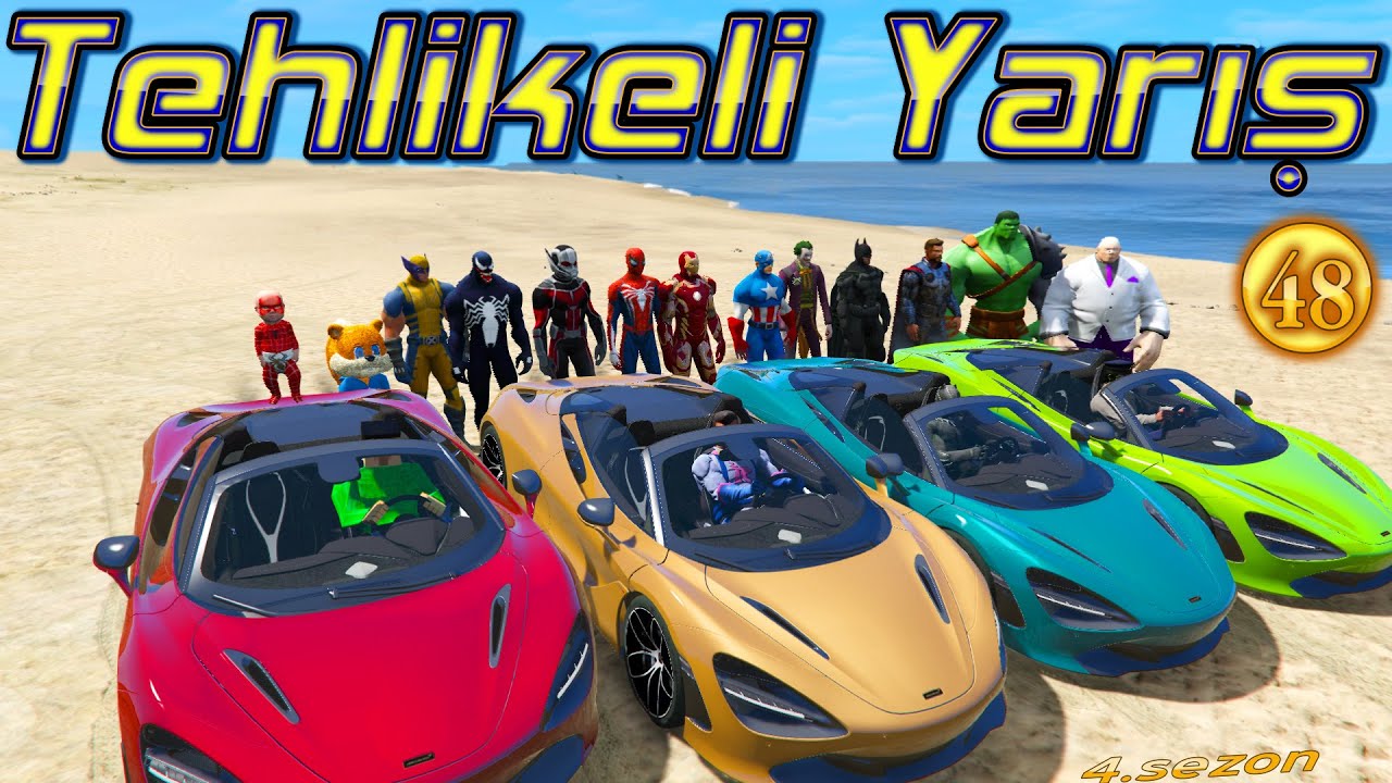 ŞOFÖRÜ GÜLDÜR - Venom ve Abuzi İş Başında TEHLİKELİ YARIŞ
