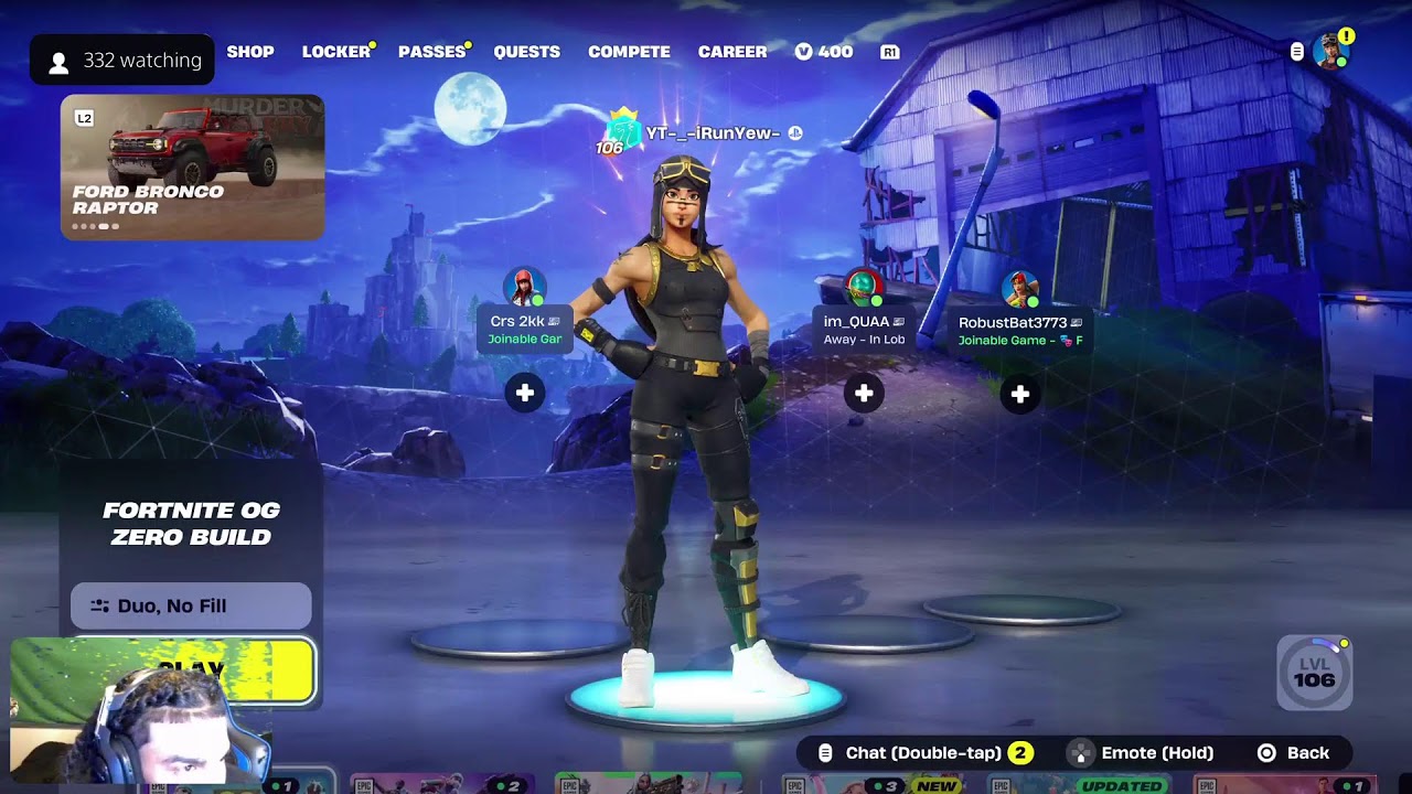 OG Fortnite with iRunYew! FORTNITE STREAM