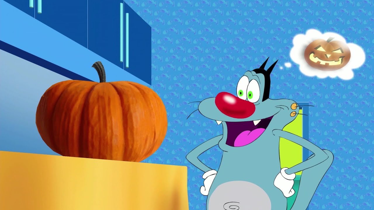 Oggy and the Cockroaches 🎃 HALLOWEEN (S04E51) CARTOON | New Episodes in HD