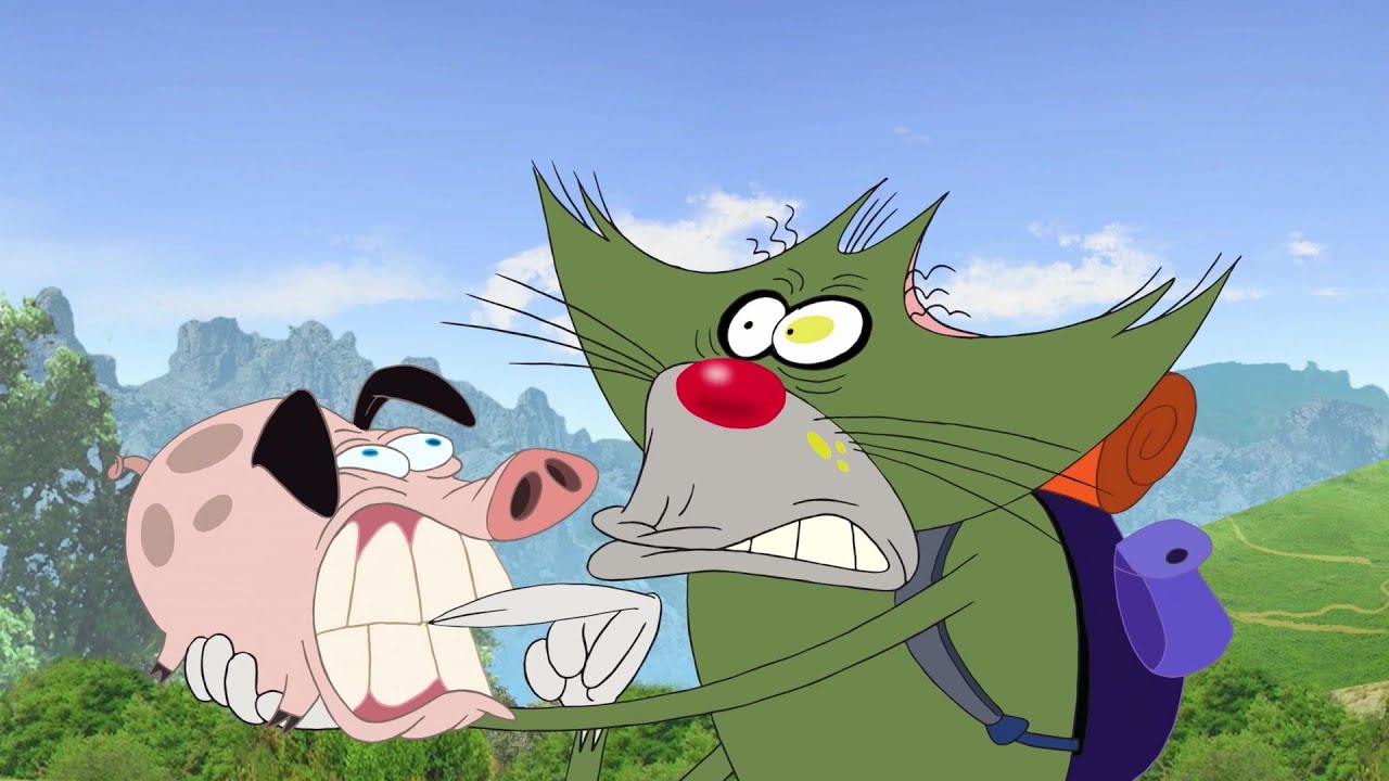 Oggy and the Cockroaches - INTO THE WILD (S04E09) CARTOON | New Episodes in HD