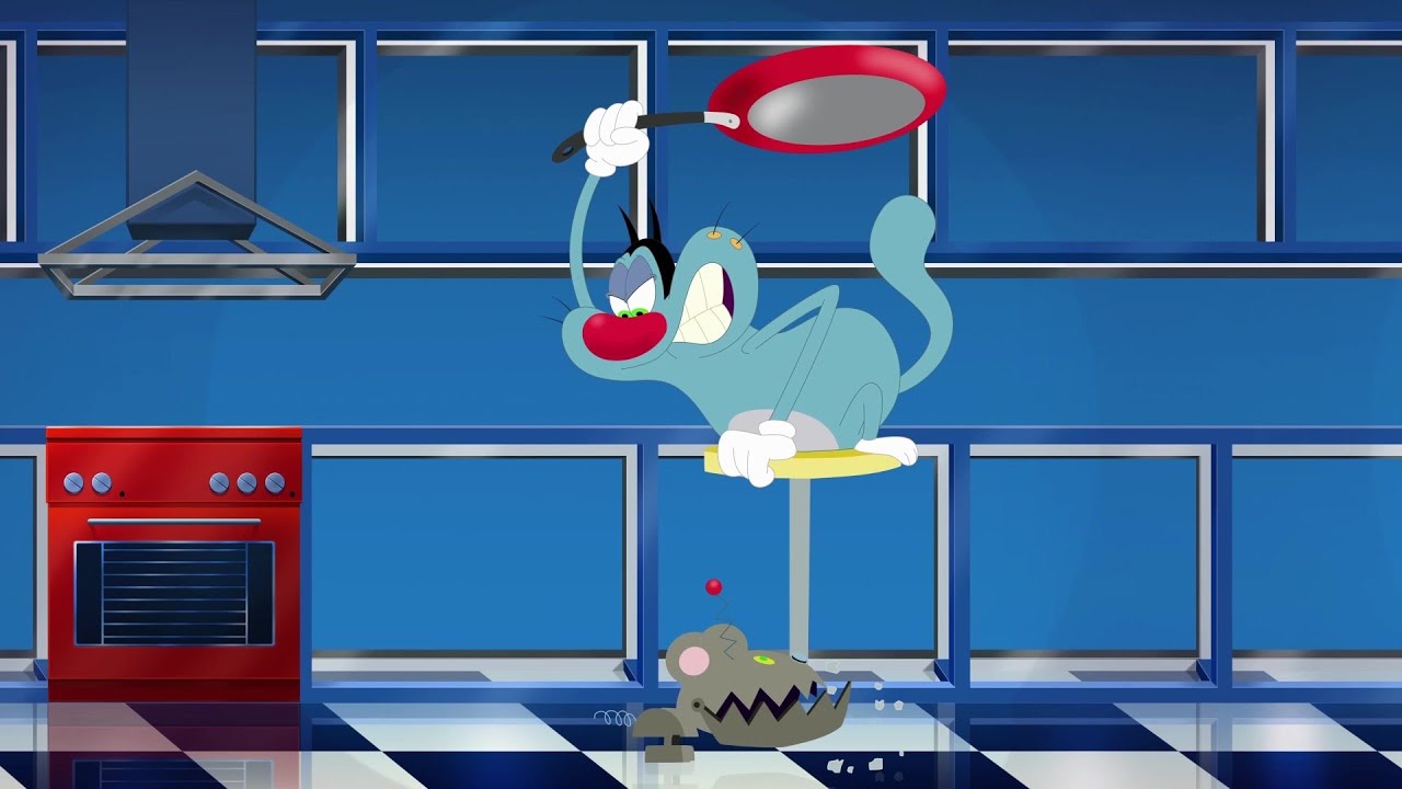 Oggy and the Cockroaches - Mouse Attack (s07e20) Full Episode in HD