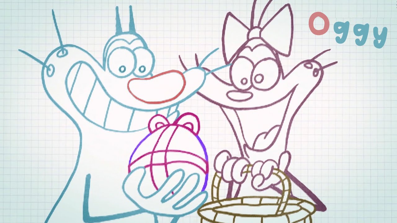 Oggy and the Cockroaches - THE EASTER EGG (S04E29) CARTOON | New Episodes in HD