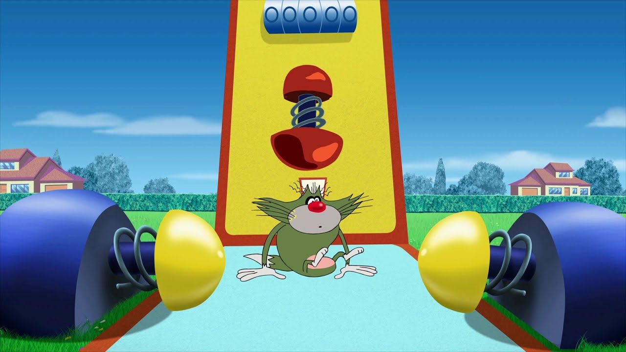 Oggy and the Cockroaches - The mini-golf war (s03e23) Full Episode in HD