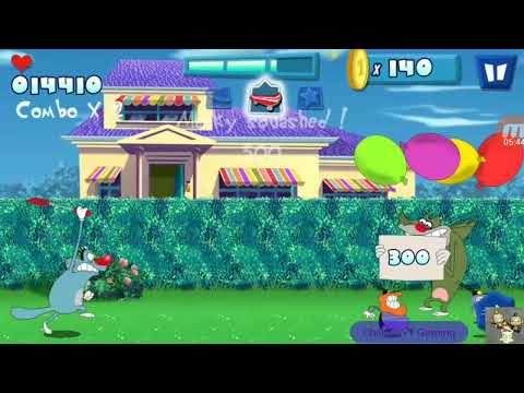 Oggy and The Cockroaches Game Play