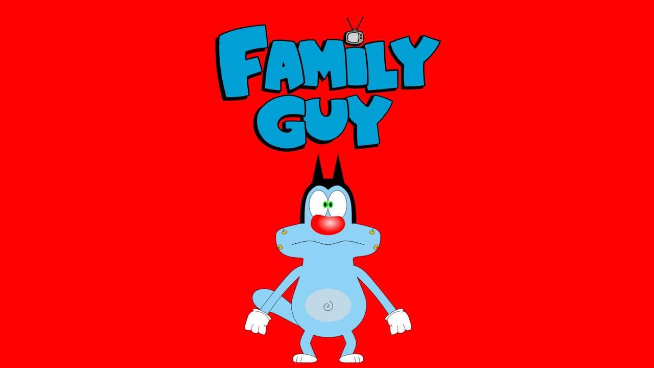 oggy and the cockroaches reference in family guy