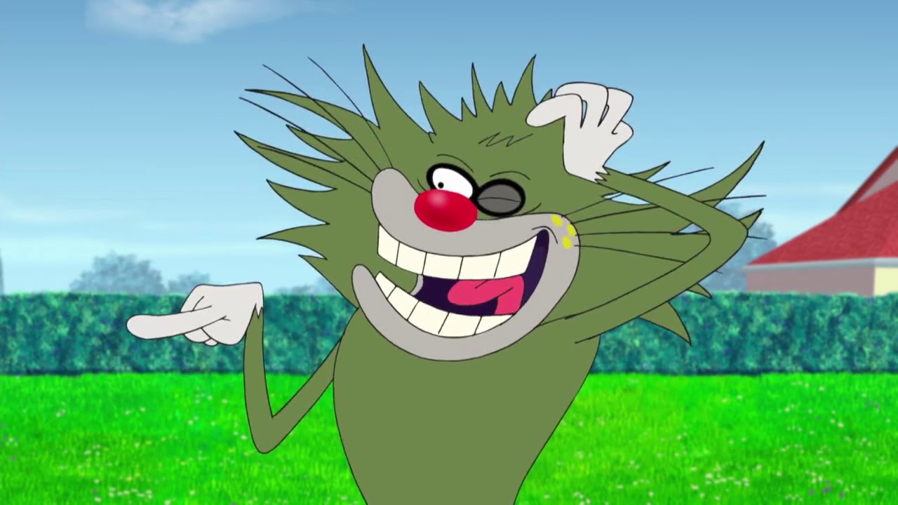 Oggy and the Cockroaches S04E06 A Charming Guy   What a Lousy Day   Fly for Fun 720p WEBRip x264 AAC