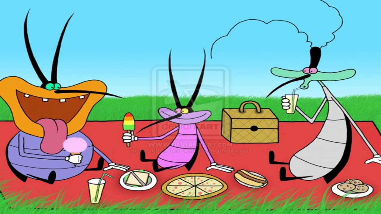 Oggy and the Cockroaches S04E20 Into the Wild The Abominable SnowRoach High rise Nightmare