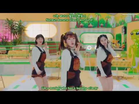 Oh My Girl Banhana - Banana Allergy Monkey (Hangul, Romanization, Eng Sub)
