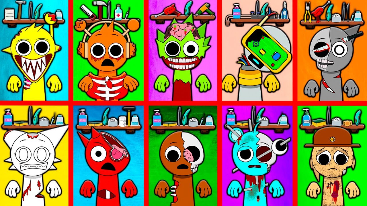 Oh NO! HELP 10 SPRUNKI! RESCUE SPRUNKI! INCREDIBOX SPRUNKI SURVIVED! Cartoon Animation