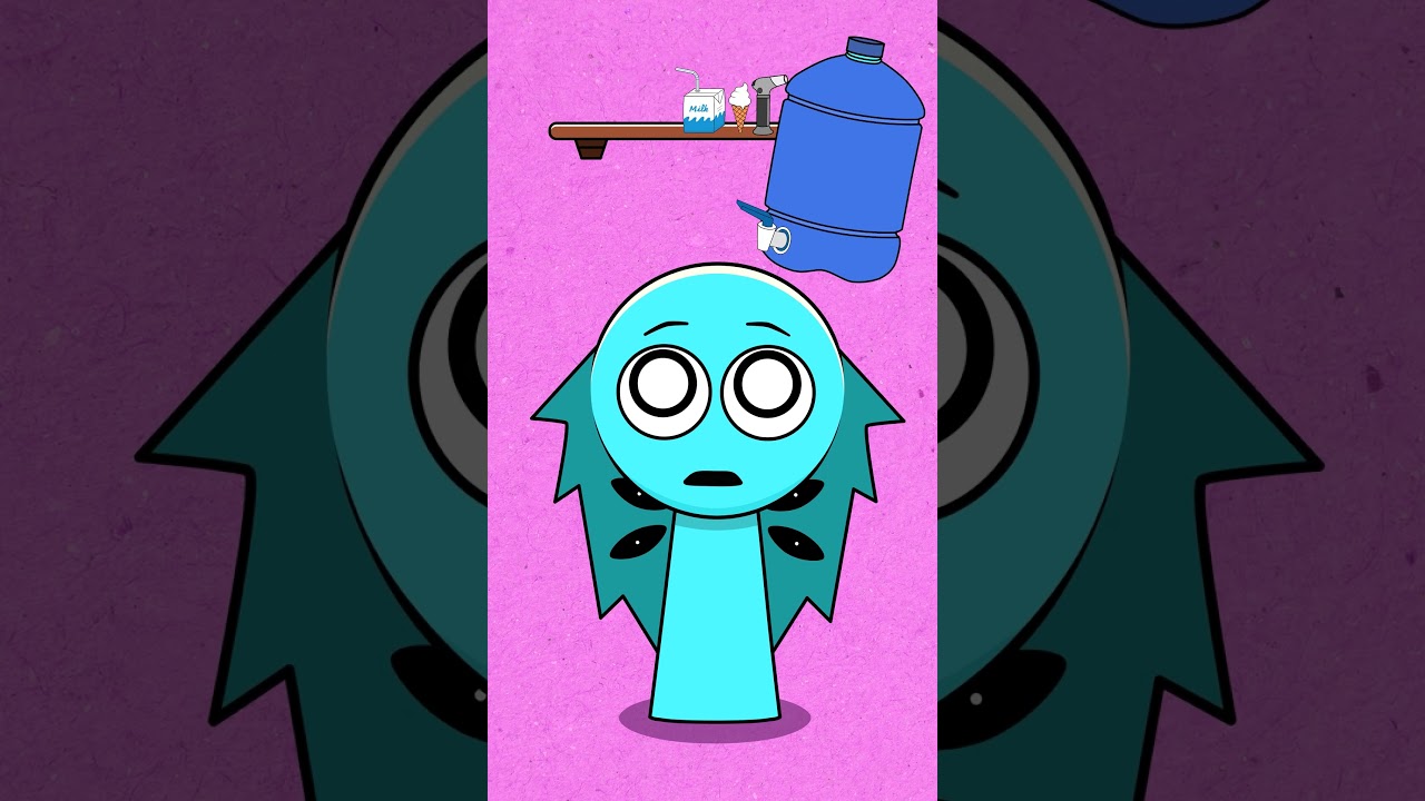 Oh no!! HELP Aqua | Sprunki Lily x Tele #sprunki #incredibox #sprunkiincredibox