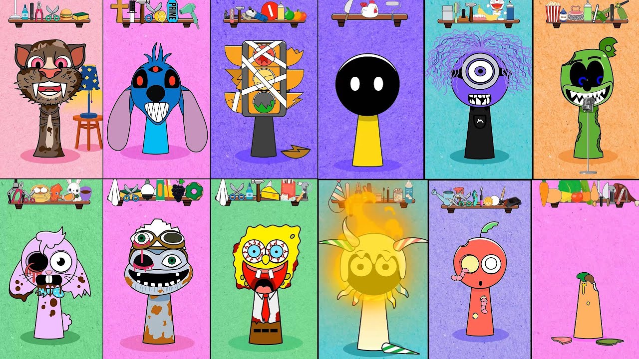 Oh no!! HELP Sprunki OC 2 | Incredibox Sprunki Animation#sprunki #incredibox #sprunkiincredibox